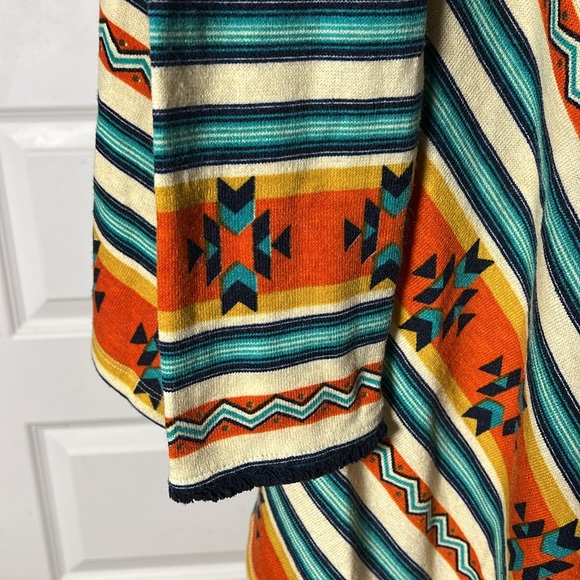 Altar’d State Open Aztec Southwestern Cardigan Sweater Sz Small Bold/Colorful - Picture 3 of 5